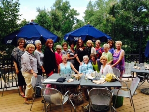 Chicks of 66 - 2014 Luncheon ~ Front row from left: Kathy Head Slaughter, Kathy Lotito Vorhees, Dianne Corbetta Connolly, Vicki Collins Bruno. Standing from left: Claudia Cowell Abbott, Tracy Tewell Welch, Pam Mitchell Zinanti, Joan Robbins Prichard, Jane