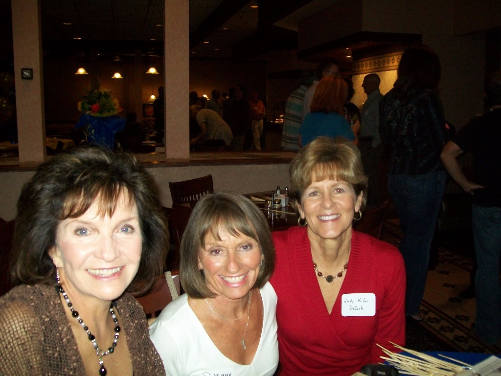 Kay Dwyer Rees, Dianne Connolly Corbetta, and Judy Kifer DeCook