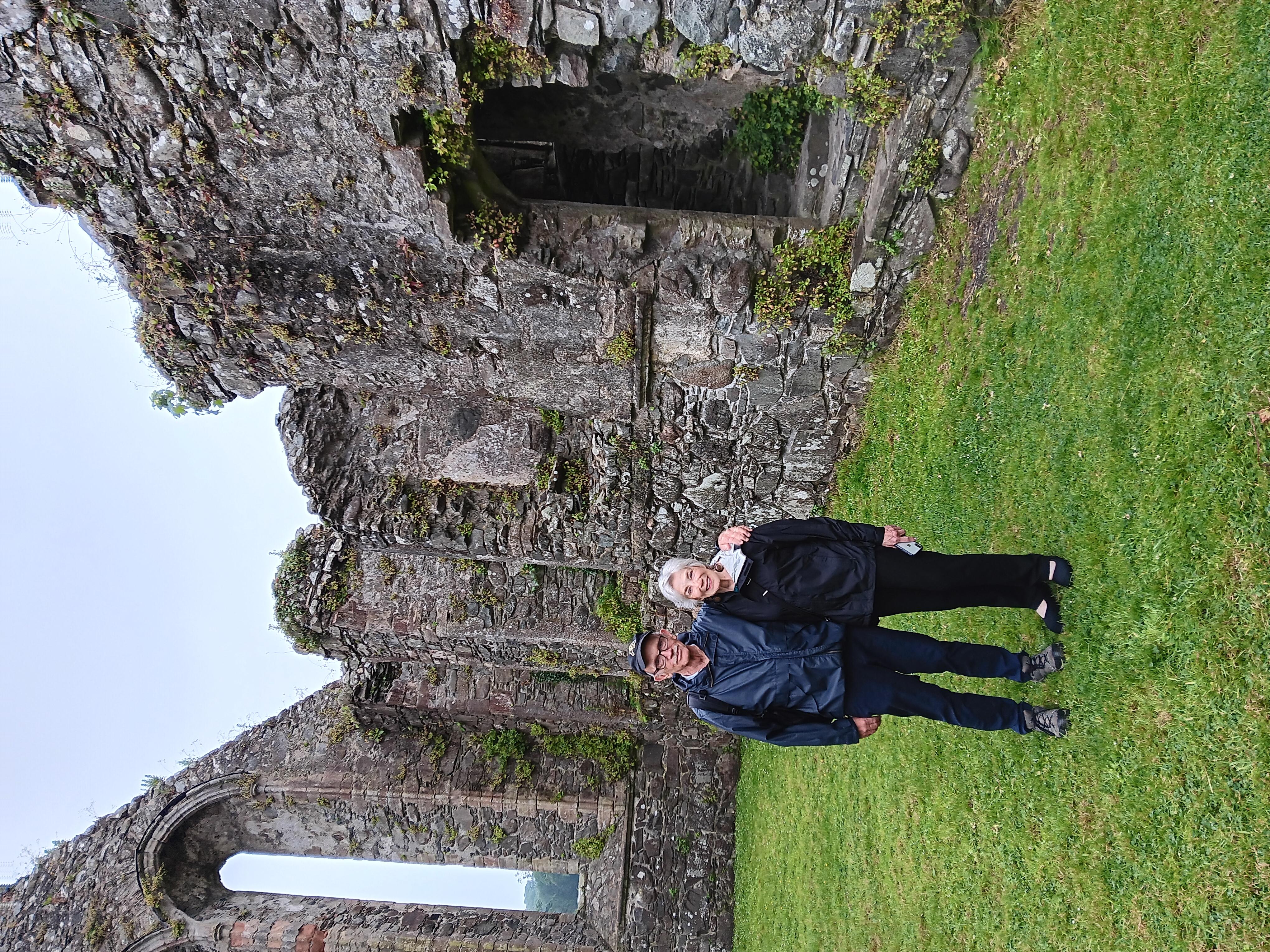 Bob Knott and his sister Judy travel to 1000 yr old Grey Abbey in No. Ireland